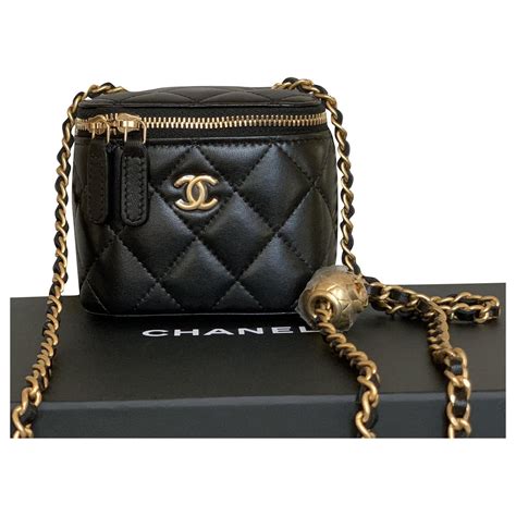 chanel pouch small|chanel small lambskin evening bag.